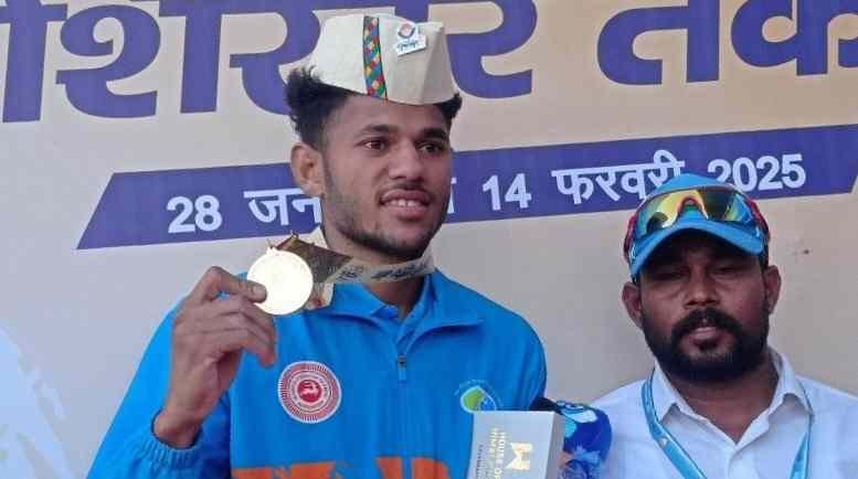 देव कुमार मीना ने 38वें राष्ट्रीय खेल में बनाया नया पोल वॉल्ट राष्ट्रीय रिकॉर्ड