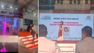 38वें राष्ट्रीय खेल में मौली संवाद: नेशनल स्पोर्ट्स विजन कॉन्क्लेव’ का दसवां दिन