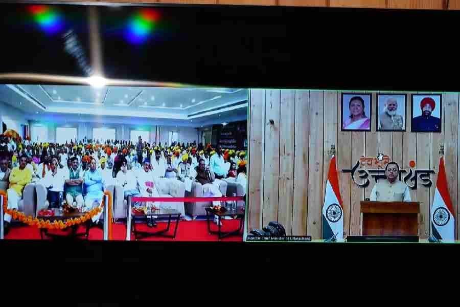 मुख्यमंत्री धामी ने विभाजन विभीषिका स्मृति दिवस के अवसर पर काशीपुर, ऊधमसिंहनगर में आयोजित कार्यक्रम में वर्चुअल किया प्रतिभाग