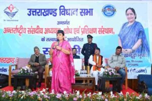 गैरसैंण पहुंची विधान सभा अध्यक्ष ऋतु खंडूरी
