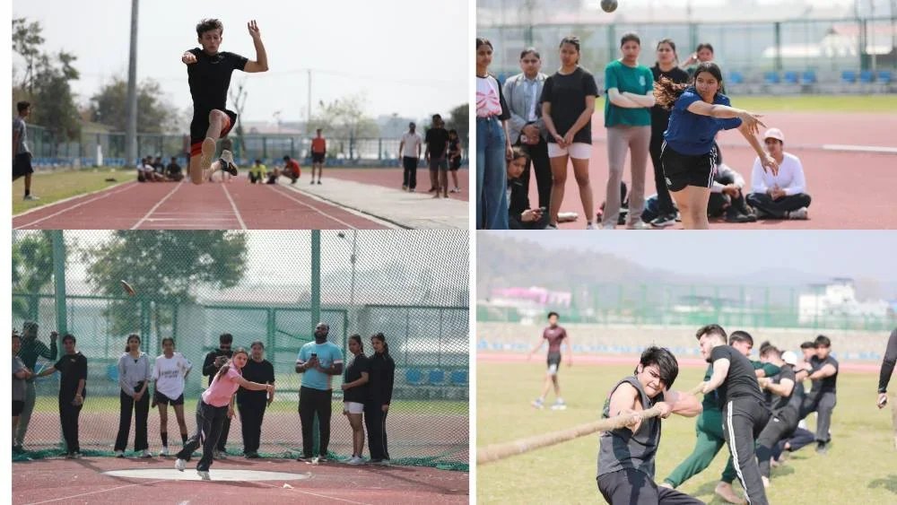आईयूयू स्पोर्ट्स मीट के दूसरे दिन प्रतिभाओं का दमदार प्रदर्शन