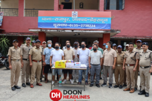 सिंघम पुलिस अफ़सर पीडी भट्ट के शिकंजे में आया इंटरनेशनल जुआरी गैंग , थाना राजपुर पुलिस को मिली बड़ी कामयाबी |