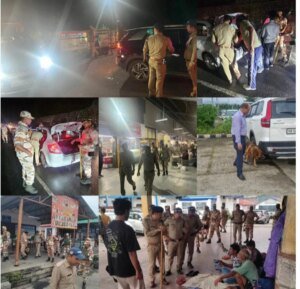 स्वतंत्रता दिवस के दृष्टिगत एसएसपी देहरादून के निर्देशों पर सम्पूर्ण जनपद में दून पुलिस द्वारा लगातार चलाया जा रहा सघन चेकिंग अभियान