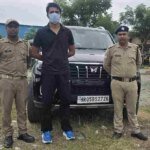 आवासीय कॉलोनी मे कार से स्टंटबाजी करना पडा भारी, शान्ति भंग मे हुड़दंगी गिरफ्तार, कार सीज
